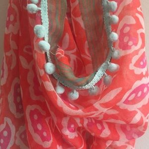 CANDIES Oblong XL Summer Scarf Boho Print NWT